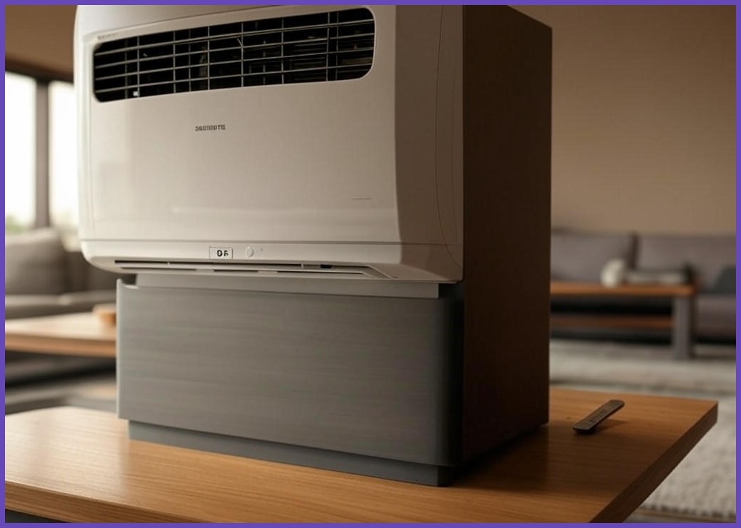 삼성전자 62.6㎡(19평) AI Q9000 스탠드형 에어컨 + 리모컨 세트 AF60F19D11BT 방문설치 - 이미지 1
