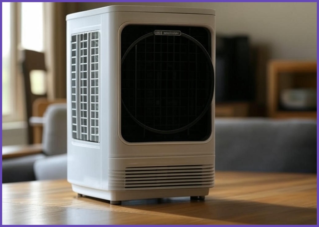 [프리미엄 수조분리형] 한경희 얼음폭포 타워형 냉풍기 9L 가정용 저소음 이동식 에어컨 에어쿨러 - 이미지 1